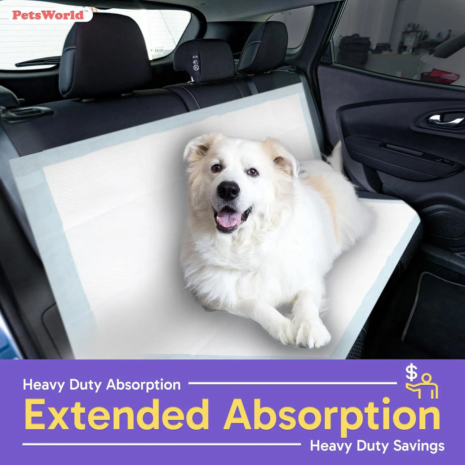 Almohadillas Gigantes Para Perros Con Cinta Adhesiva Y Protección Total 5