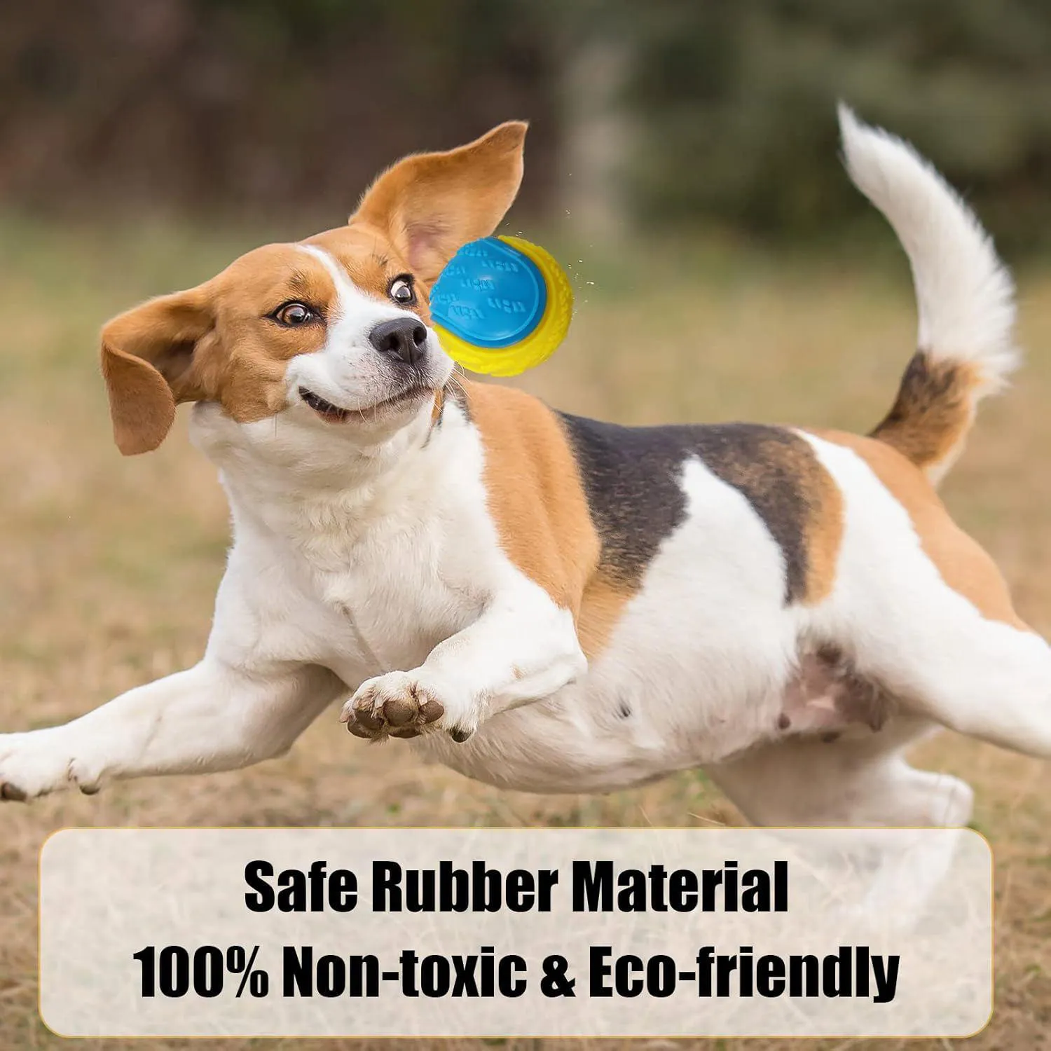 Pelotas Chirriantes para Perros Paquete de 4 Resistentes para Juego y Entrenamiento 4