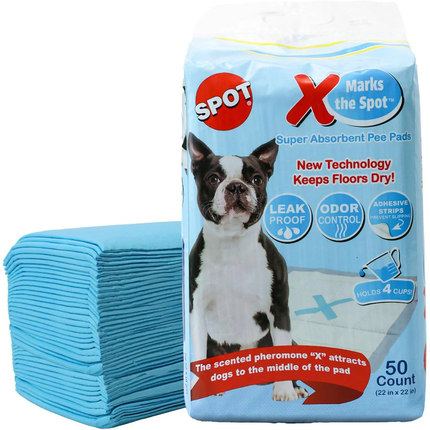 Almohadillas Para Cachorros Con Feromonas Y Tiras Adhesivas Extra Absorbentes 3