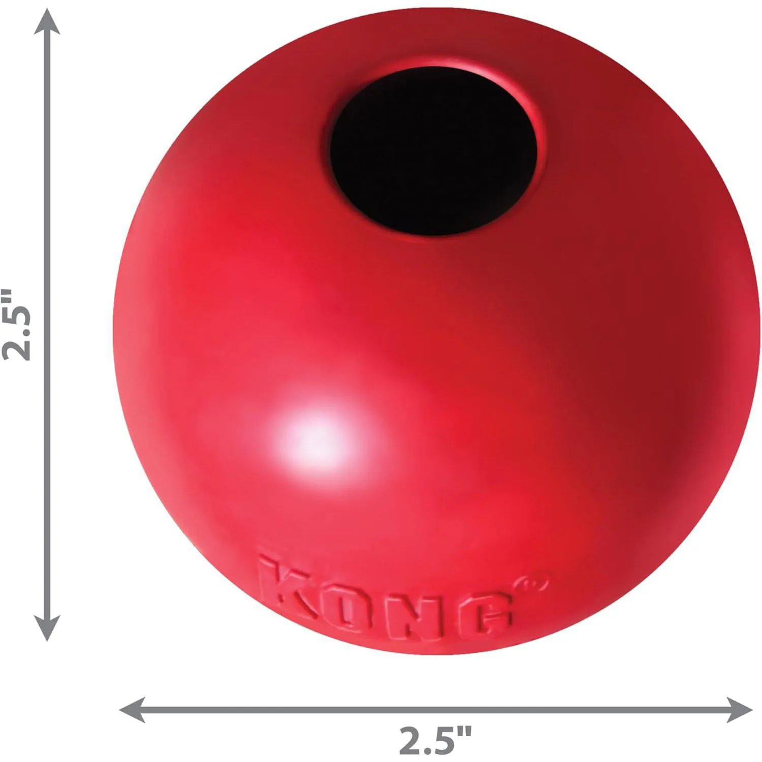 Pelota KONG Resistente Para Perros Con Juego Interactivo 6