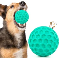 Pelota Chirriante Para Perros Masticadores Agresivos Resistente Y Flotante