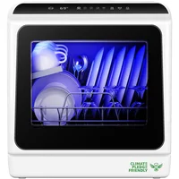 Lavavajillas Portátil EUHOMY Compacto 6 Modos 5L para RV y Apartamentos