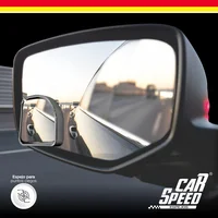 Espejo Auto Adhesivo Semi Triangulo Pequeño