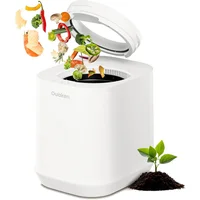 Compostador Eléctrico Inteligente para Cocina Blanco Ouaken