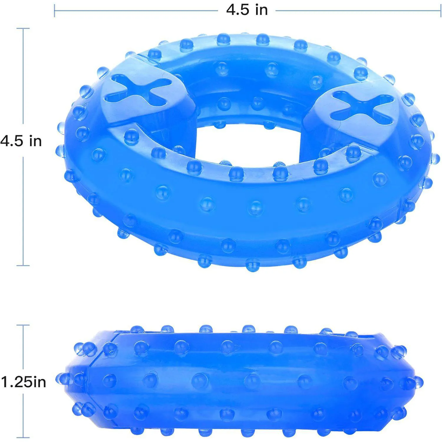 Juguete Refrescante Para Perros Con Diseño Congelable Y Anillo Masticable 3