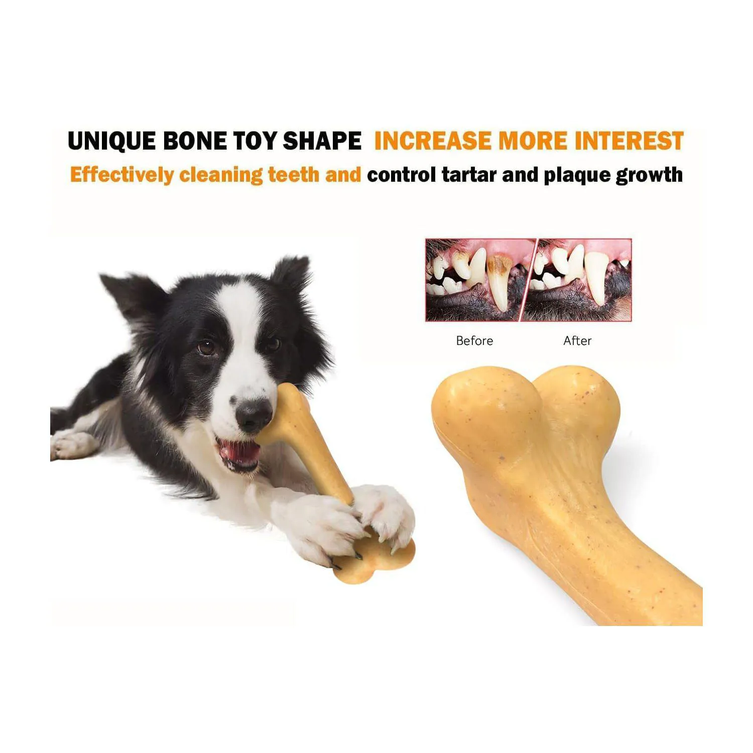 Juguete Masticable Para Perros De Nailon Indestructible Con Sabor A Pollo