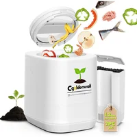 Compostador Eléctrico Inteligente de Cocina Blanco