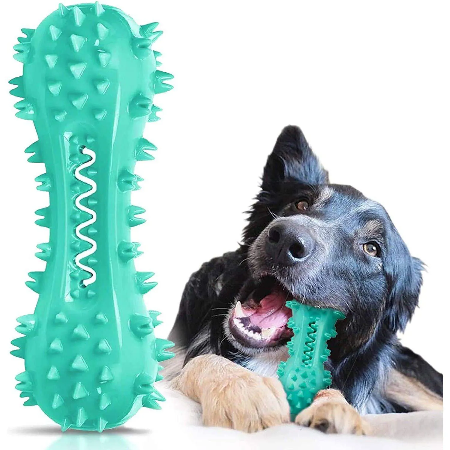 Juguete Masticable Para Perros Con Diseño De Cepillo Dental Para Limpieza Bucal