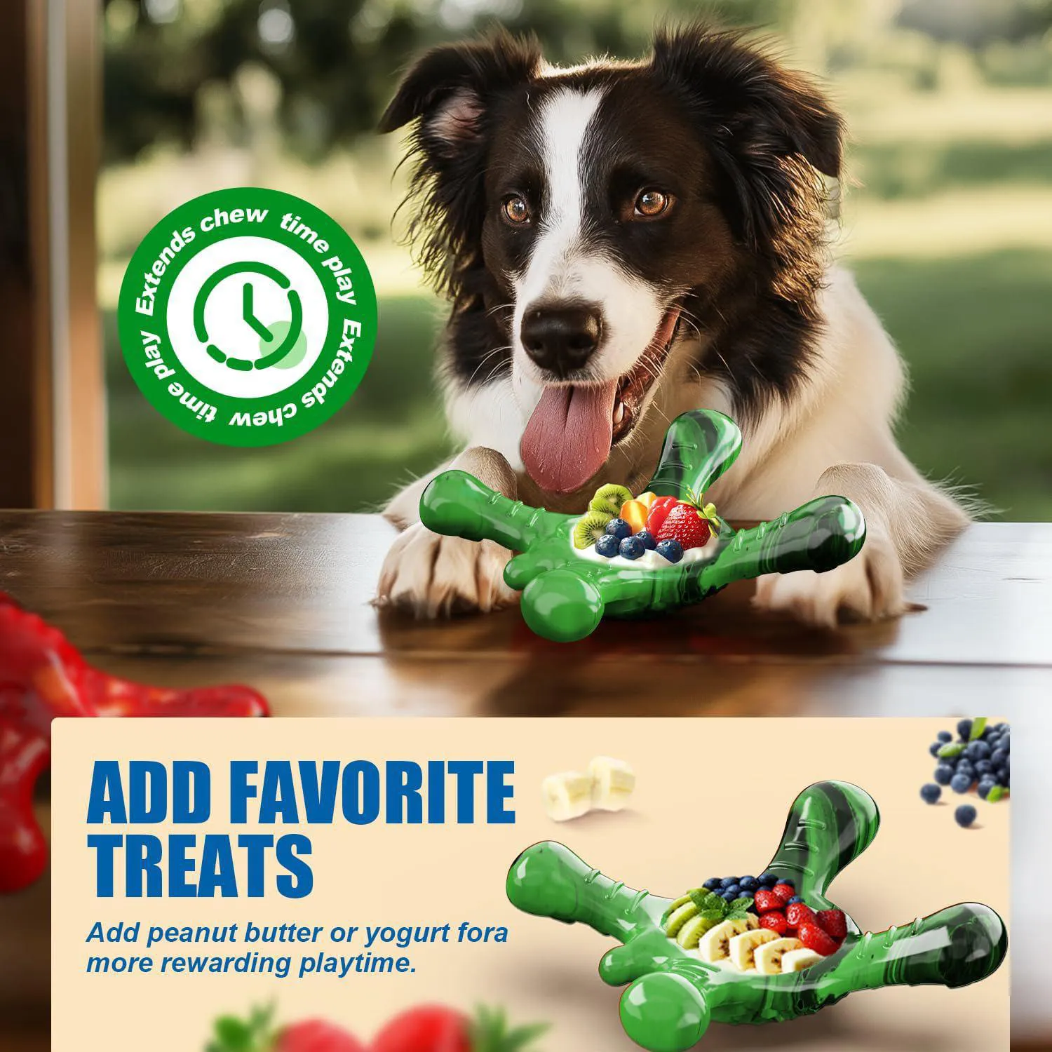 Juguete Masticable para Perros Pequeños de Nailon con Sabor a Tocino y Diseño Erizo 3