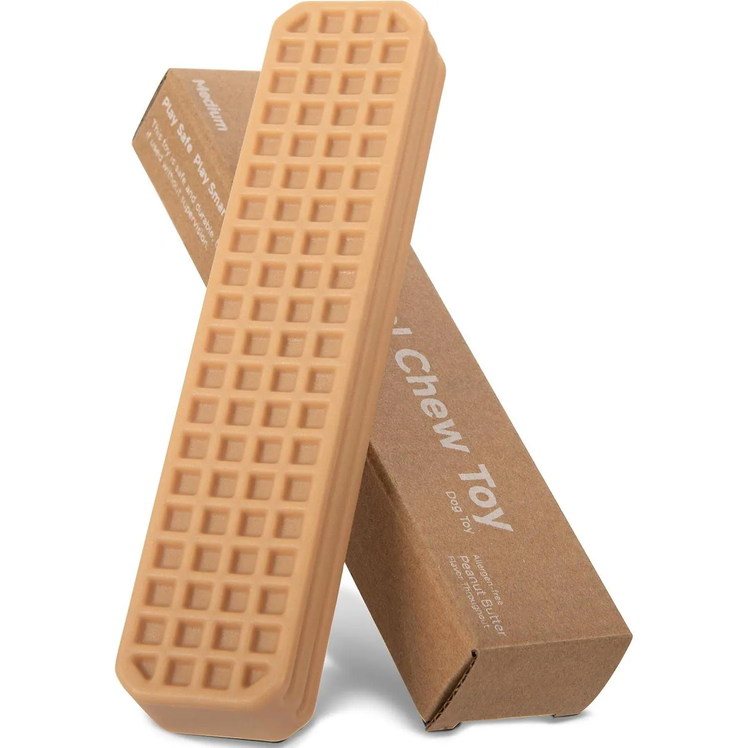 Juguete Masticable Para Perros Con Sabor A Mantequilla De Maní Que Limpia Dientes
