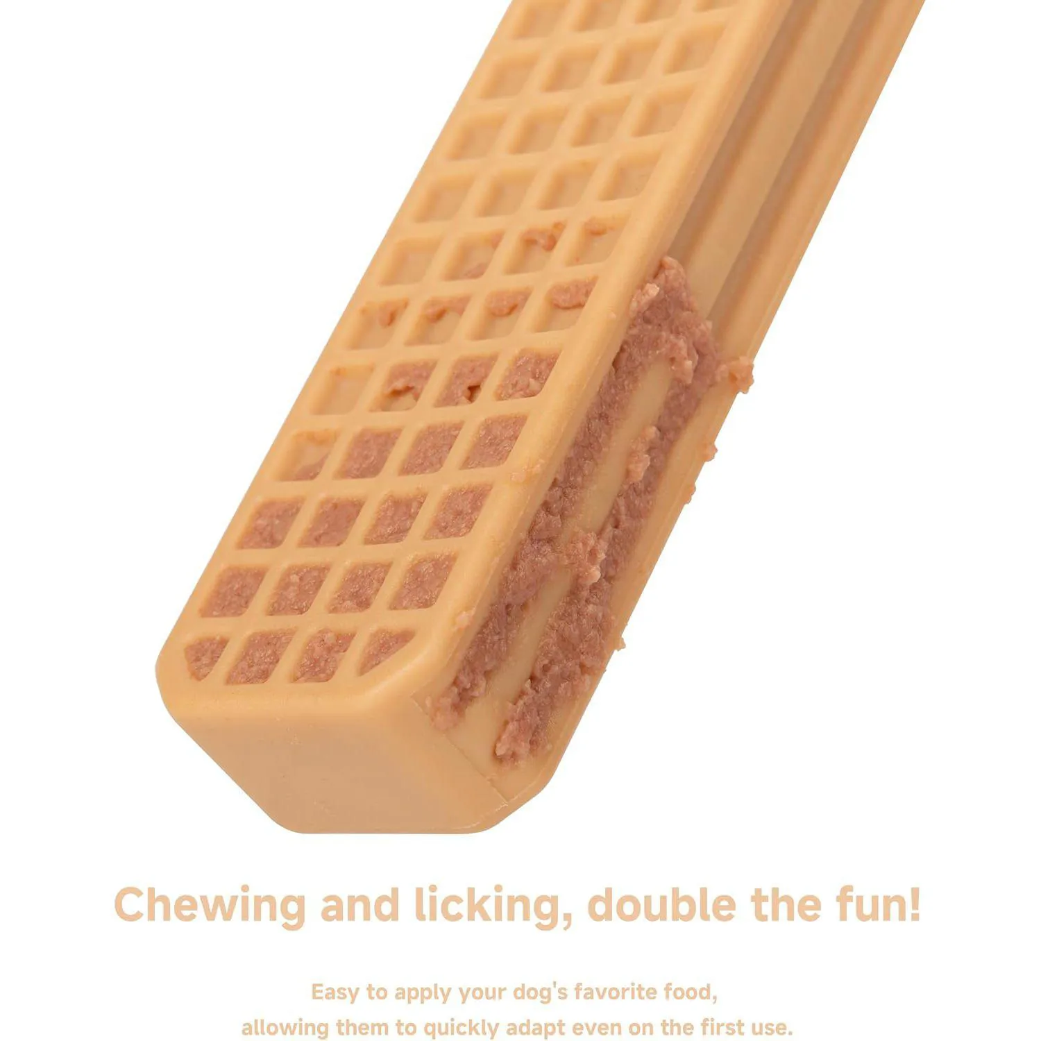 Juguete Masticable Para Perros Con Sabor A Mantequilla De Maní Que Limpia Dientes 4