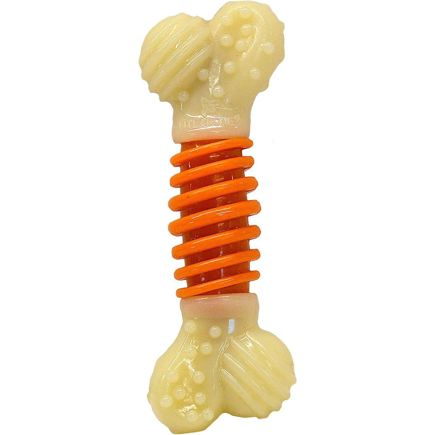 Hueso Nylabone Para Perros Con Mordida Fuerte Y Textura Dental De Alto Impacto