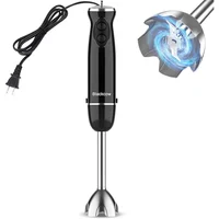 Batidora de Mano Eléctrica 500W 12 Velocidades Turbo Silenciosa