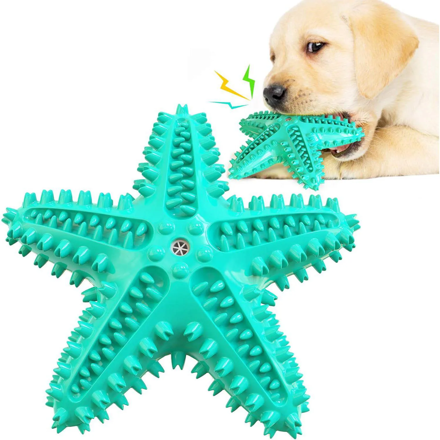 Juguete Interactivo Para Perros Con Cepillo Dental Y Sonido Atractivo
