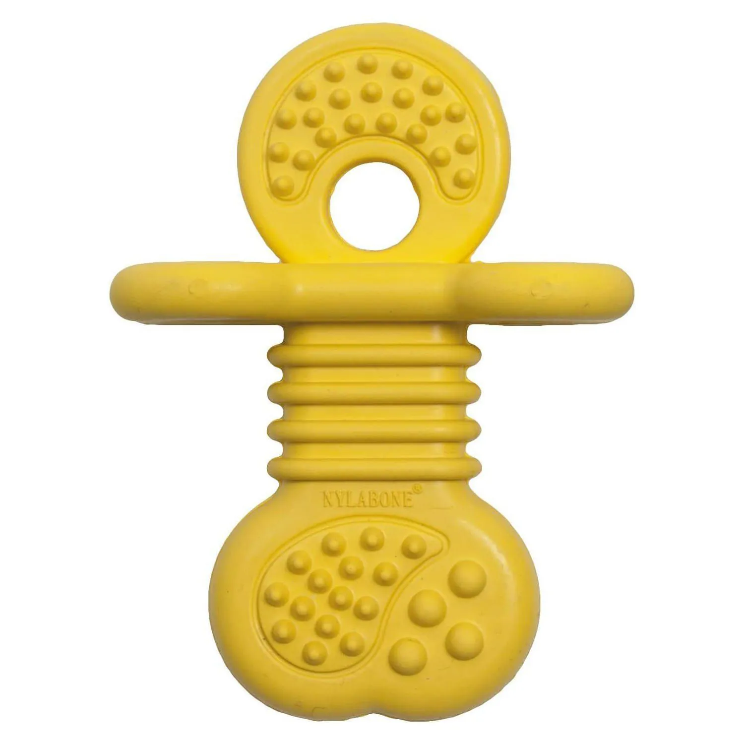 Mordedor Nylabone Para Cachorros Con Textura Suave Y Sabor A Vainilla