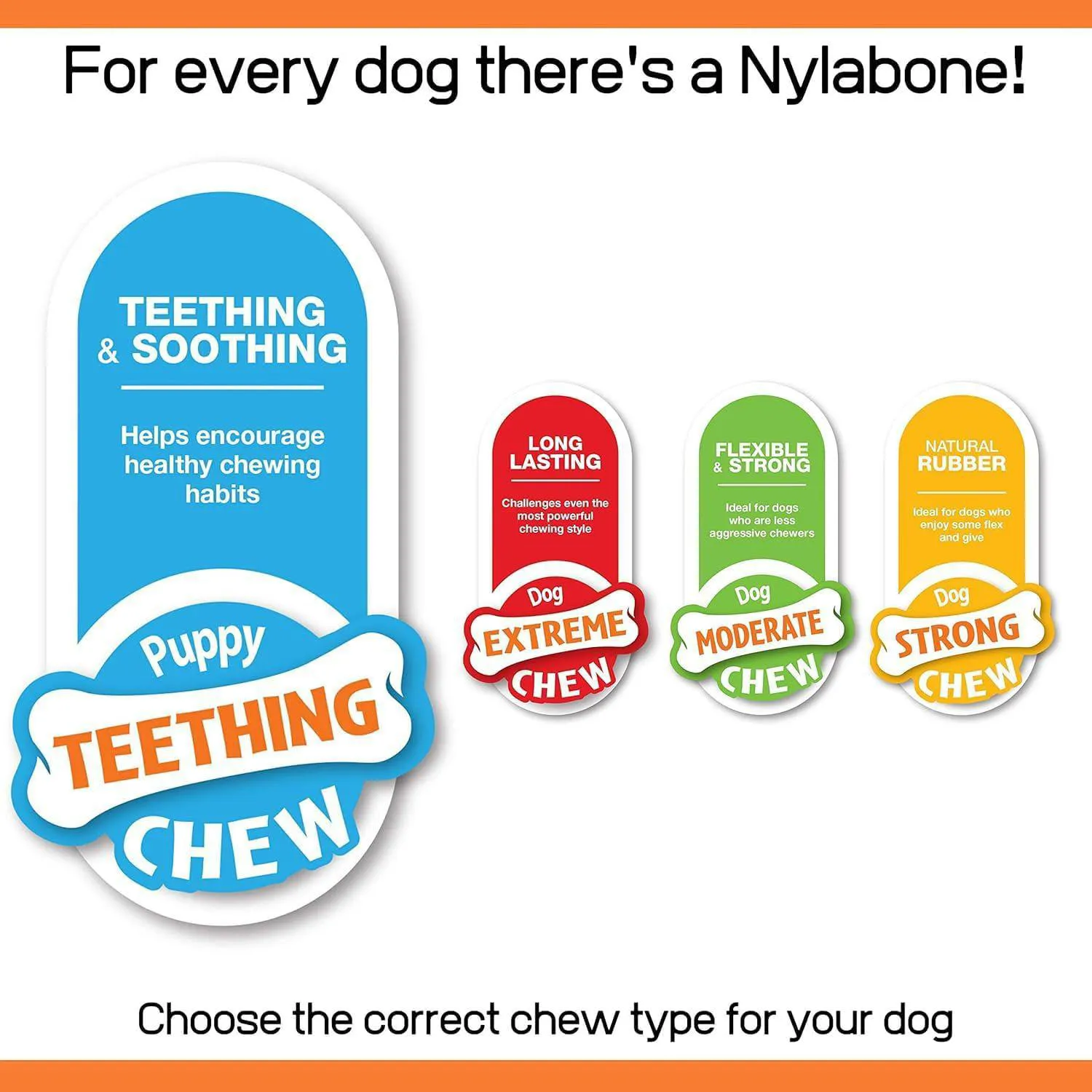 Mordedor Nylabone Para Cachorros Con Textura Suave Y Sabor A Vainilla 3