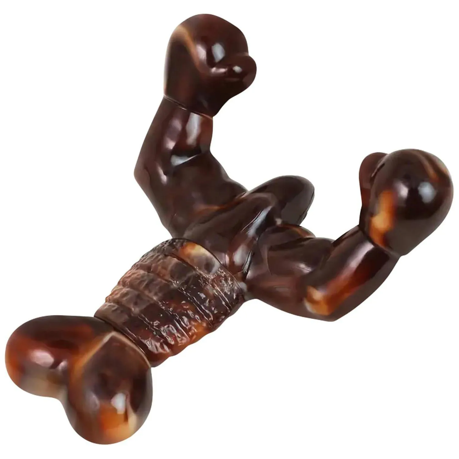 Juguete Masticable Para Perros Con Diseño Resistente Y Sabor A Tocino 9