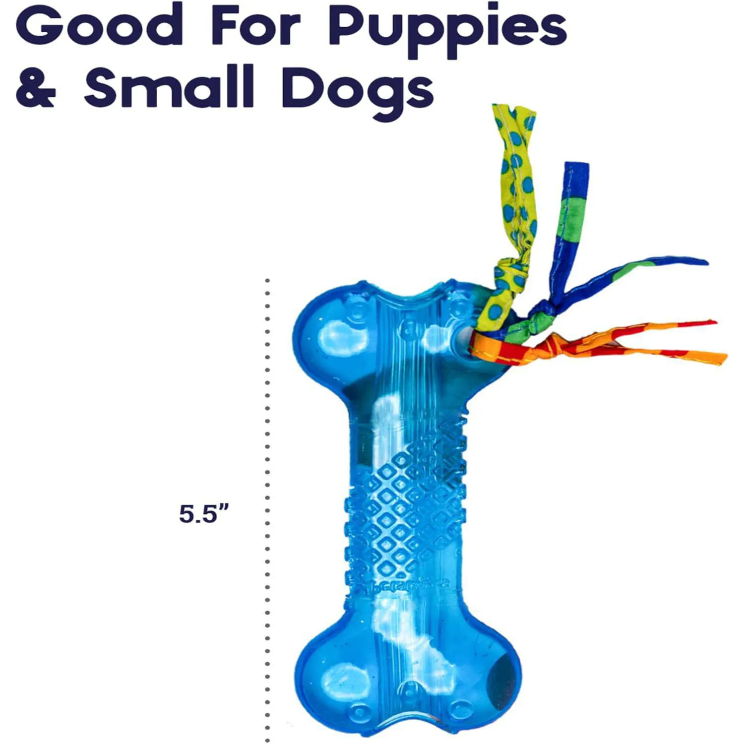 Hueso Petstages Para Cachorros Con Textura Dental Y Juego Seguro 6