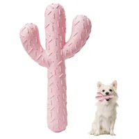 Juguete MewaJump Para Perros Con Forma De Cactus Y Aroma A Coco