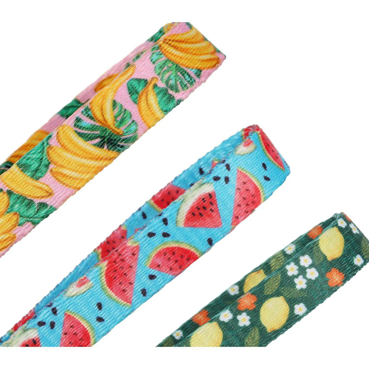 Collares Gato BoomBone Nailon Ajustables con Campana y Colgantes de Frutas 3