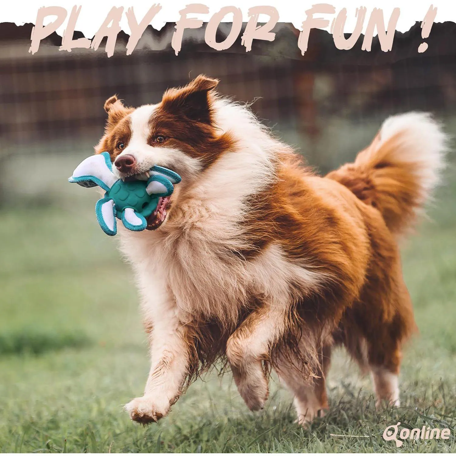 Juguete Interactivo Para Perros Con Forma De Tortuga Y Pelotas De Tenis