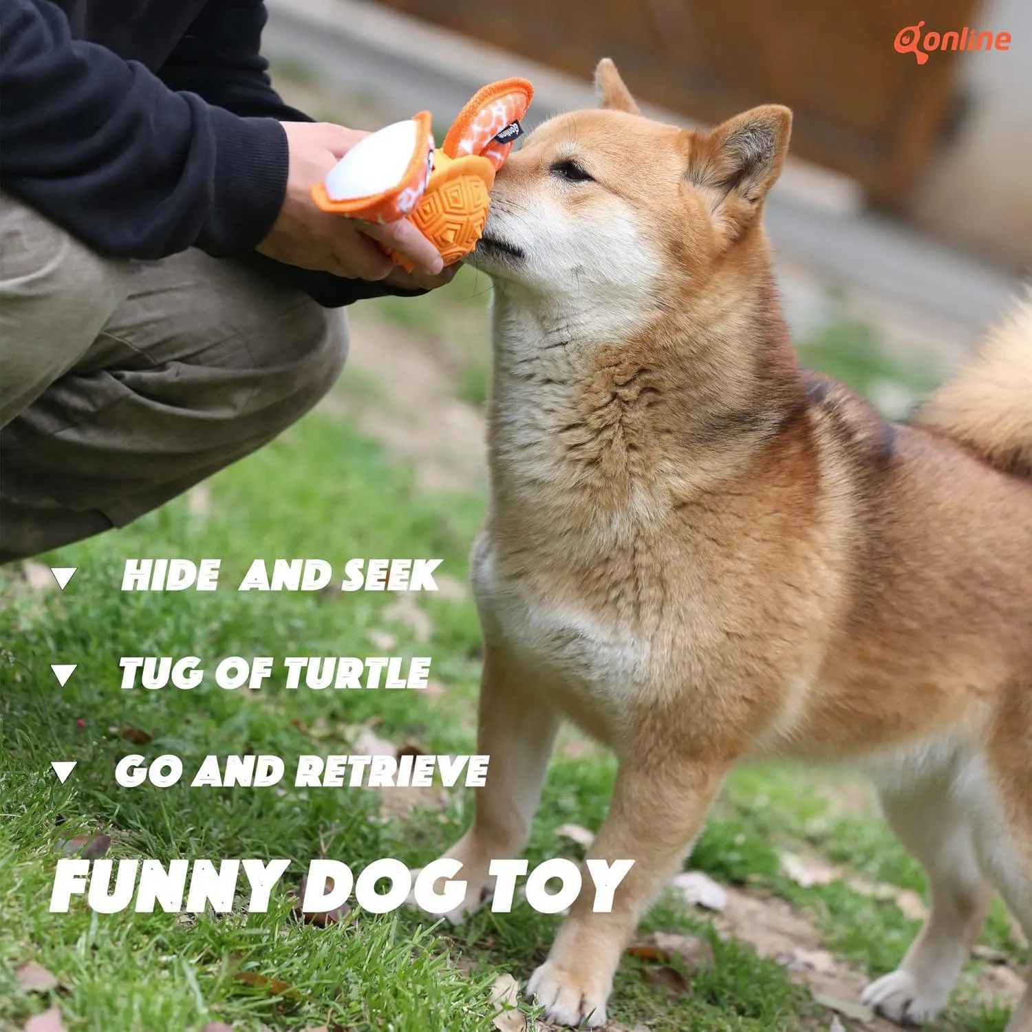 Juguete Interactivo Para Perros Con Forma De Tortuga Y Pelotas De Tenis 3