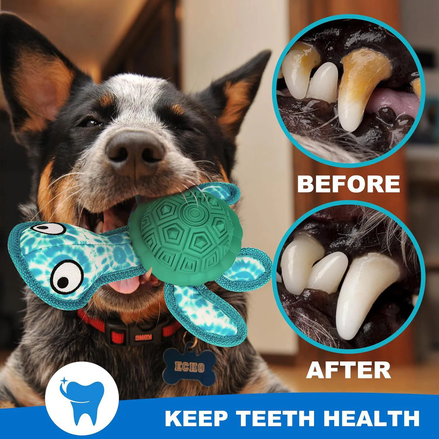Juguete Interactivo Para Perros Con Forma De Tortuga Y Pelotas De Tenis 6