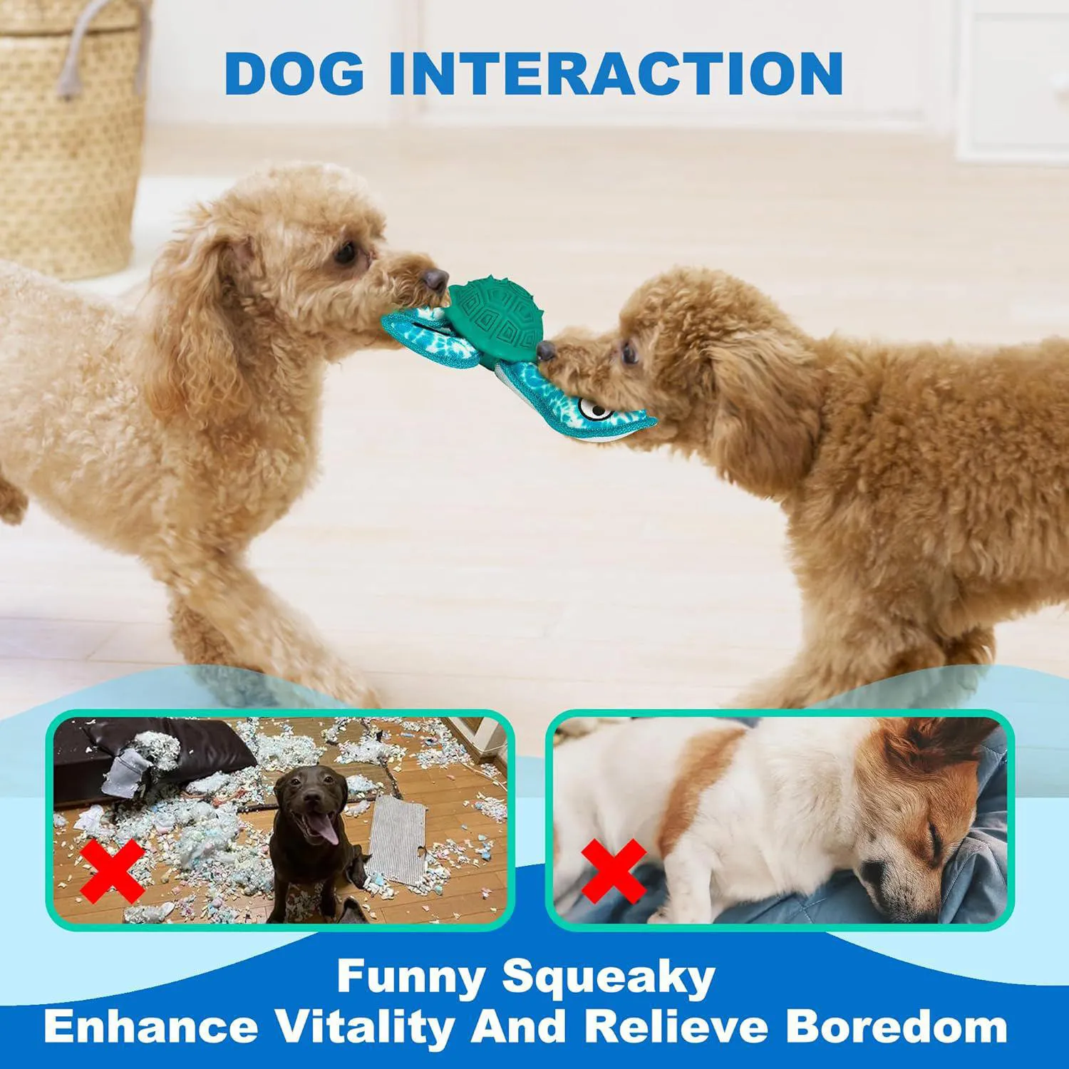 Juguete Interactivo Para Perros Con Forma De Tortuga Y Pelotas De Tenis 7