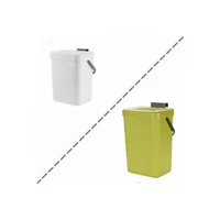 Set de Contenedores de Cocina con Tapa y Montaje para Encimera o Armario
