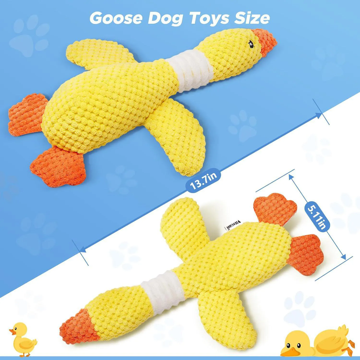 Juguete De Peluche Resistente Para Perros Con Sonido Chirriante Y Limpieza Dental 8