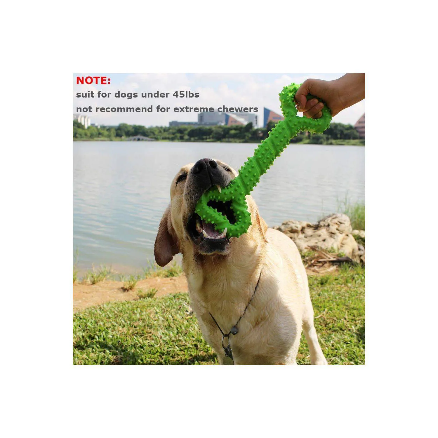 Juguete Resistente Con Forma De Hueso Para Perros Masticadores Agresivos