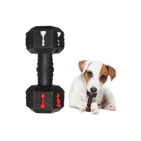 Juguete Hswaye Para Perros Masticadores Agresivos Con Diseño De Mancuerna