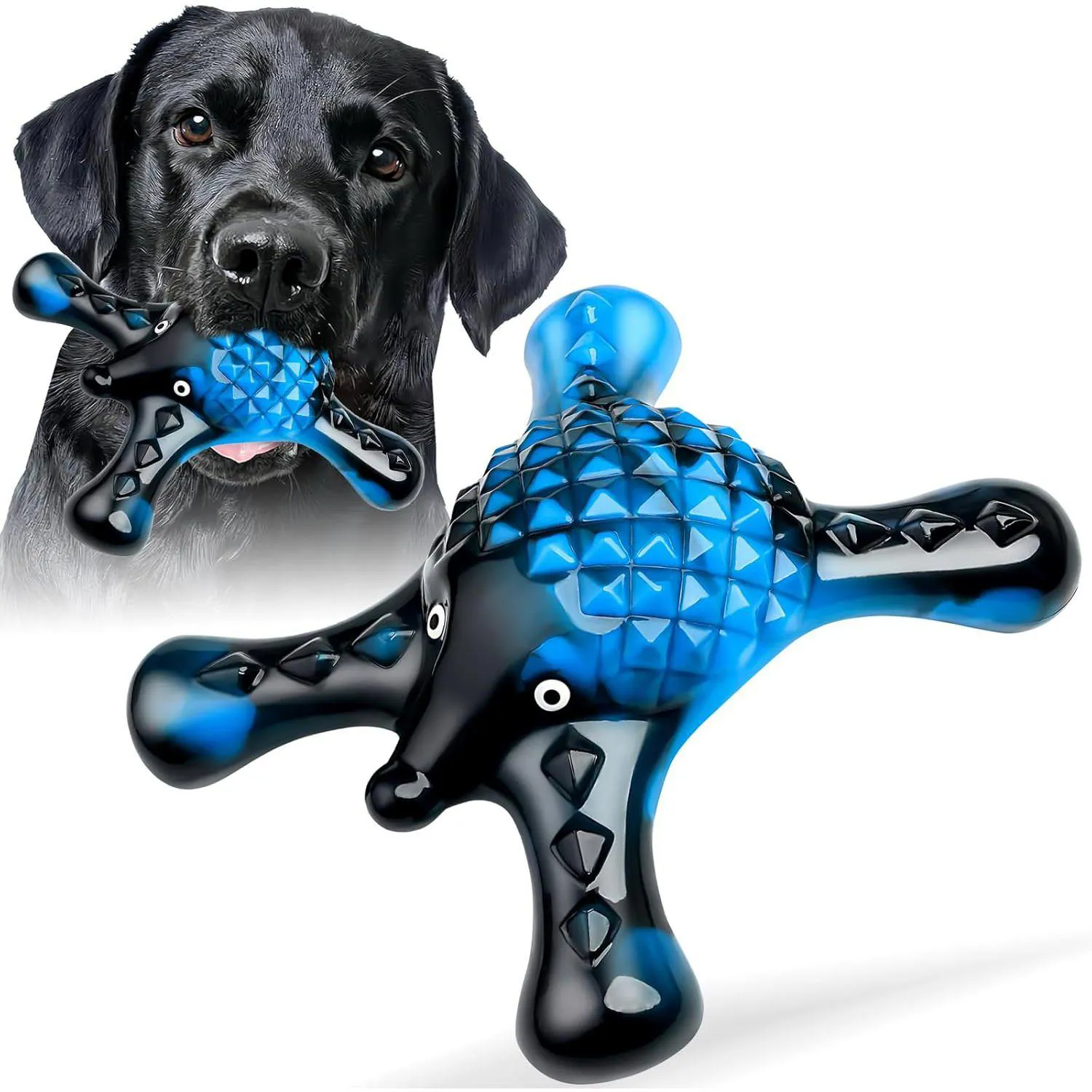 Juguete De Nailon Para Perros Con Diseño De Erizo Y Sabor A Tocino