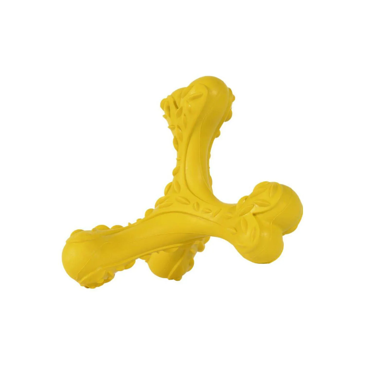 Juguete De Hueso De Goma Natural Para Perros Con Limpieza Dental Y Sabor Carnoso