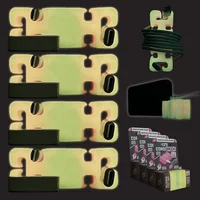Cordbrick Soporte GlowBrick CordBrick con Peso para Cables y Teléfono Paquete de 4