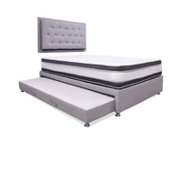 Combo Cama Tarima Nido + Colchón Blaser Doble Pillow 140 Doble