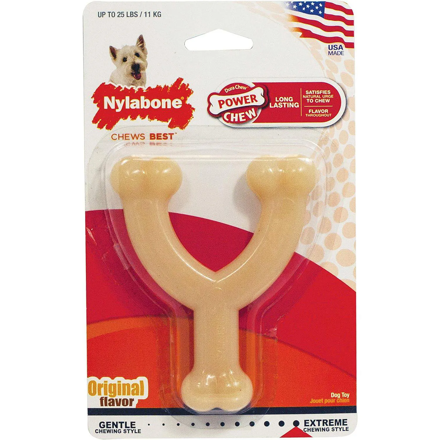 Hueso Nylabone Para Perros Con Mordida Fuerte Y Sabor Duradero 5