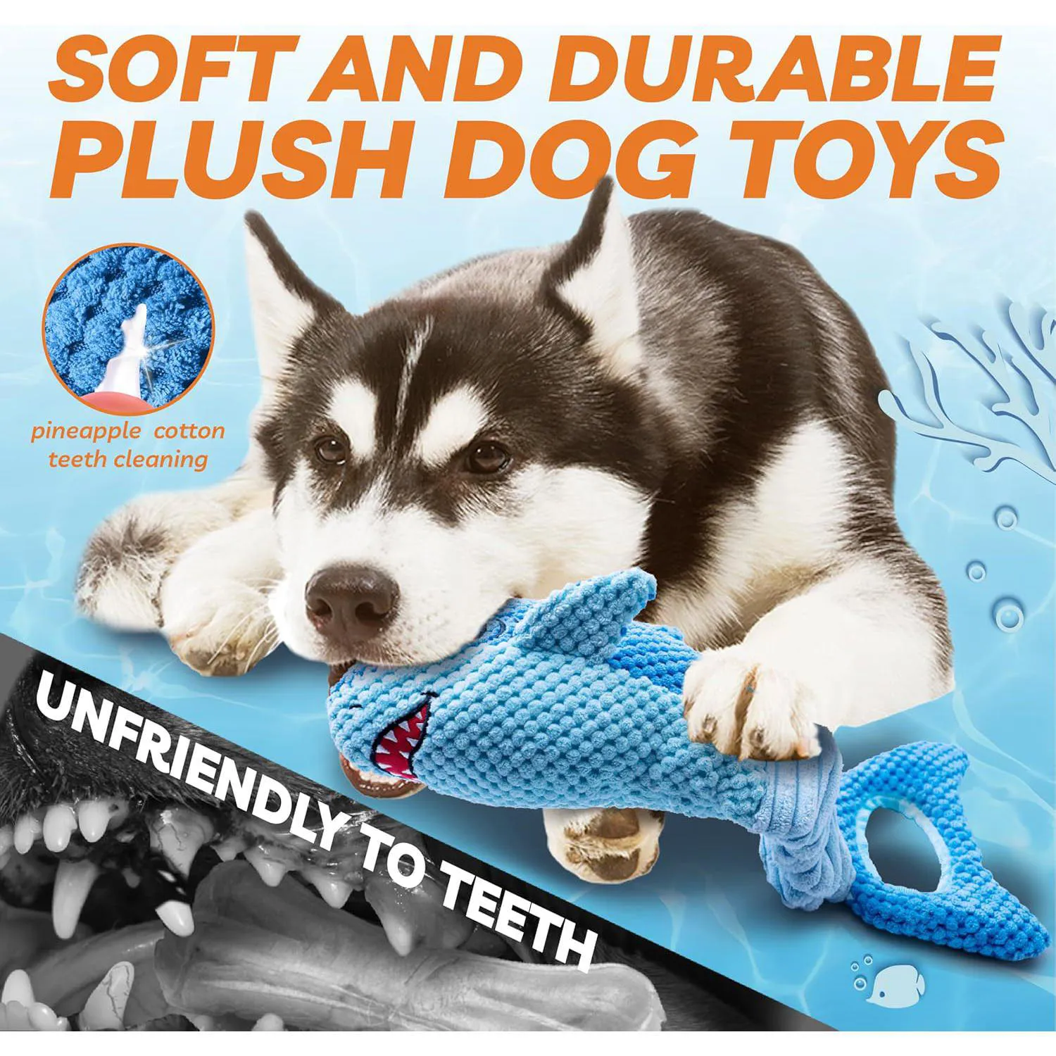 Juguete De Peluche Para Perros Grandes Que Resiste Mordidas Y Estimula El Juego 3