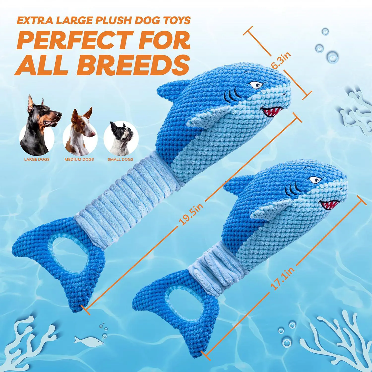 Juguete De Peluche Para Perros Grandes Que Resiste Mordidas Y Estimula El Juego 8