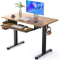 Escritorio ErGear Eléctrico con Bandeja para Teclado y Altura Ajustable