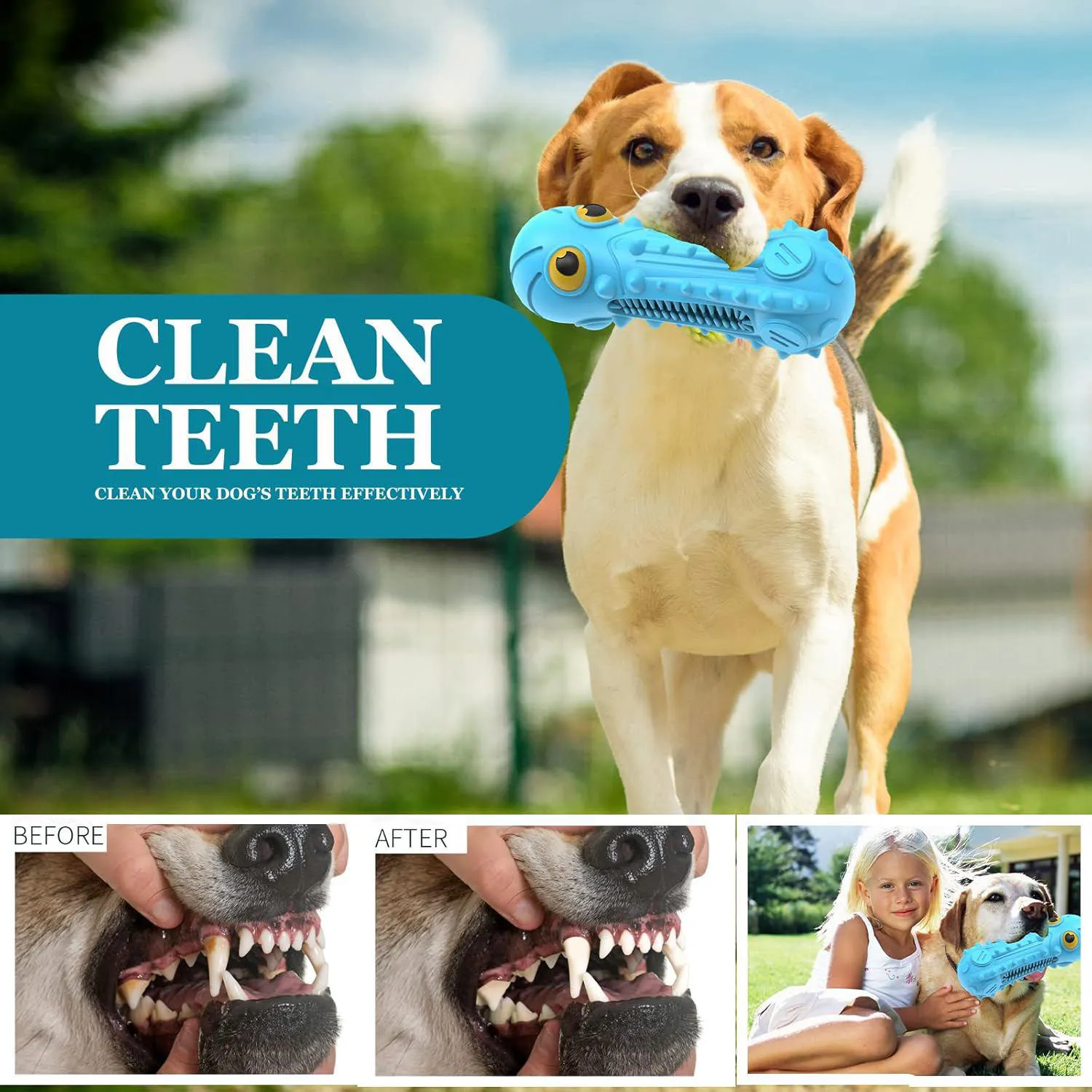 Juguete Chirriante Para Perros Grandes Con Diseño De Pulpo Y Goma Natural 3