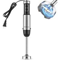 Batidora de Mano 800W Titanio 12Vel Turbo Ligera y Potente