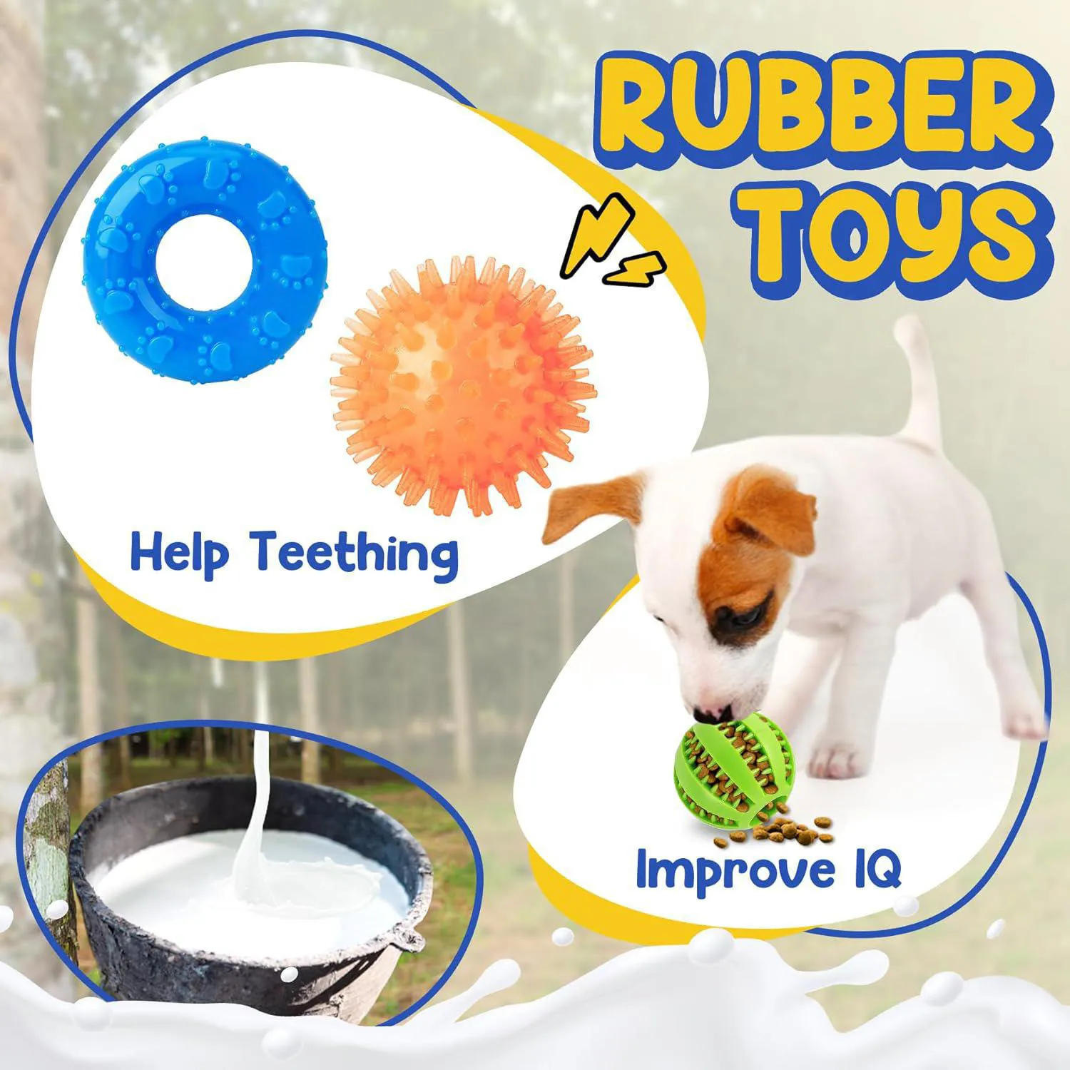 Paquete De Juguetes Para Cachorros Con Dentición Y Juegos Interactivos 5
