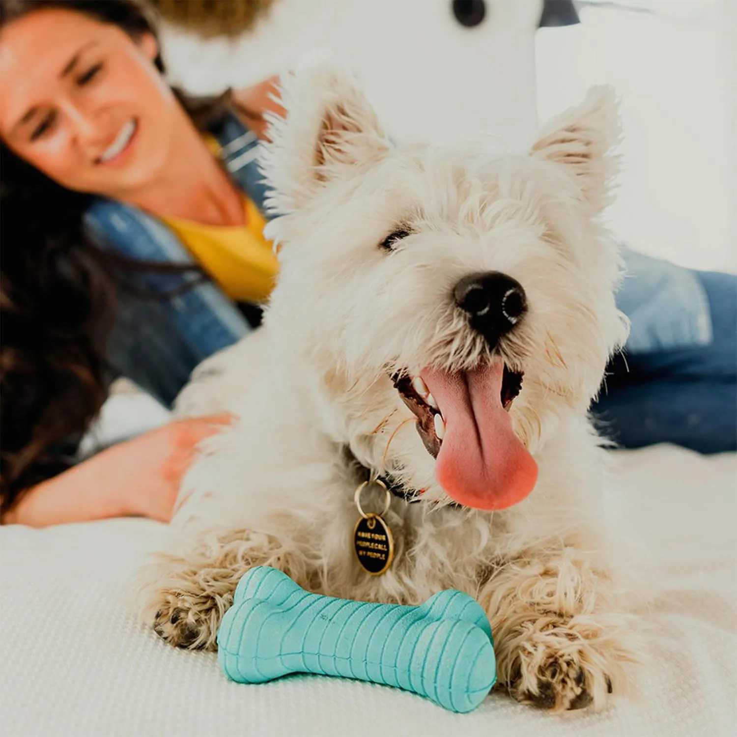 Juguetes Masticables Para Perros Pequeños Con Aroma A Mantequilla De Maní Paquete De 3 3