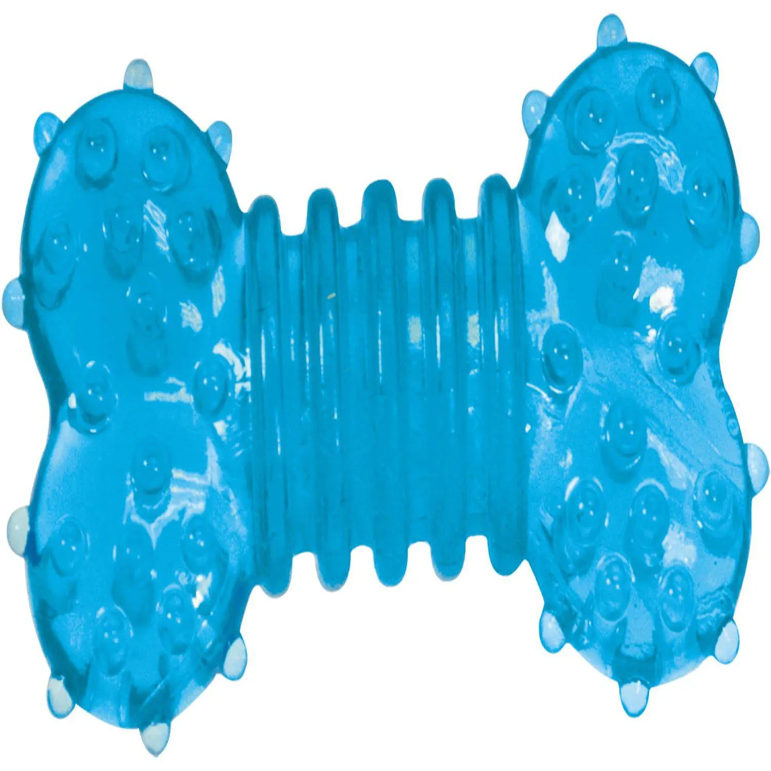 Juguetes Petstages Mini Orka Hueso y Mancuerna para Cachorros Activos 3