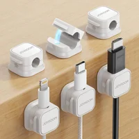 Organizador de Cables Magnético JOYROOM Ajustable para Escritorio