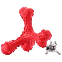 Juguete De Hueso Resistente Para Perros Grandes Con Limpieza Dental