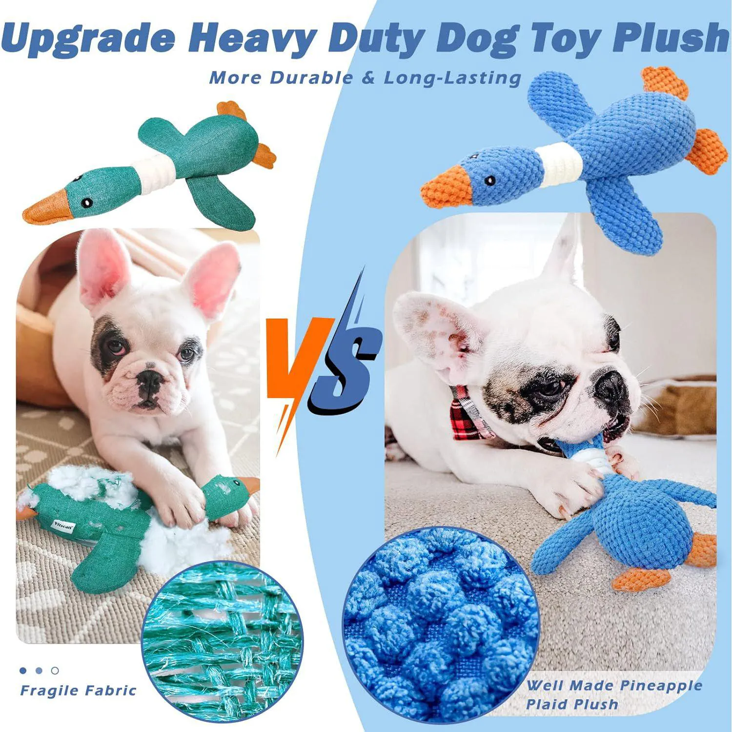 Juguete De Peluche Para Perros Con Sonido Chirriante Y Diseño Resistente