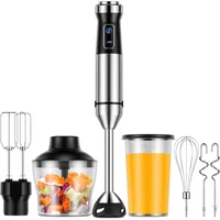 Batidora de Mano GDOR 1000W 6 en 1 con Accesorios, Color, 20 Velocidades