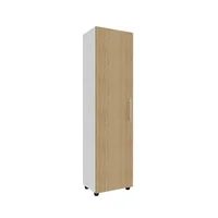 Alacena Despensa Cocina Una Puerta 4 Entrepaños 160X42X31Cm En Mdp 4 Puertas Rovere